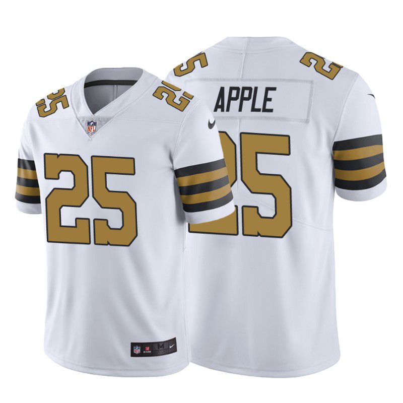 Men New Orleans Saints #25 Eli Apple Nike White Color Rush Limited NFL Jersey